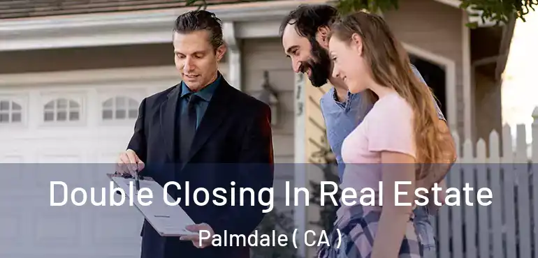  Double Closing In Real Estate Palmdale ( CA )