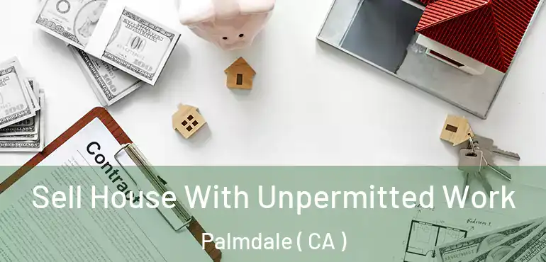  Sell House With Unpermitted Work Palmdale ( CA )