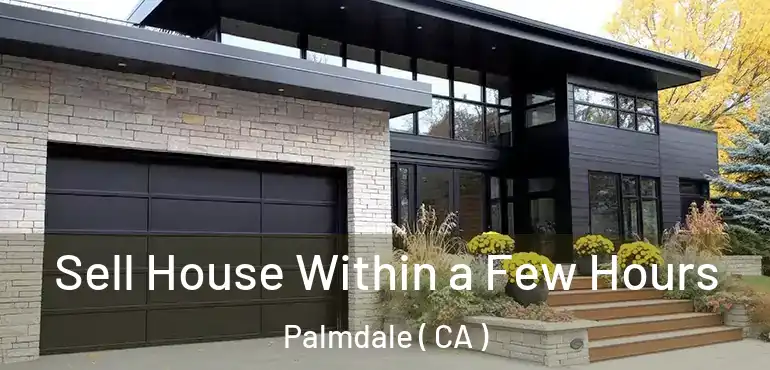  Sell House Within a Few Hours Palmdale ( CA )